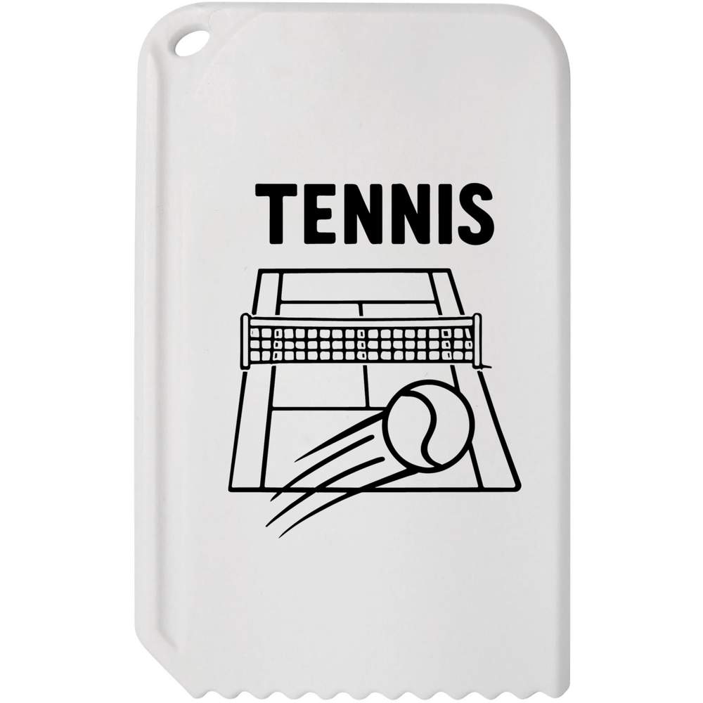 'Tennis Court Ball' Plastic Ice Scraper (IC00044528)