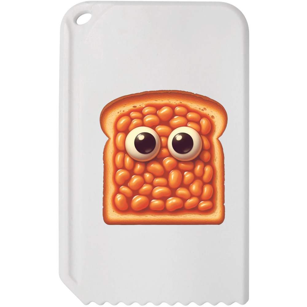 'Funny Beans On Toast' Plastic Ice Scraper (IC00045512)