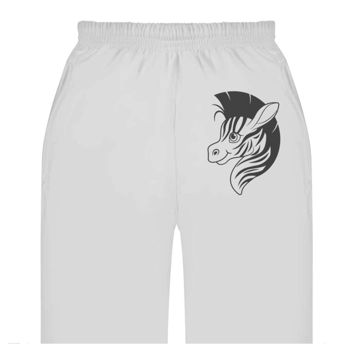 'Zebra Head' Adult Sweatpants / Joggers (JO025004)