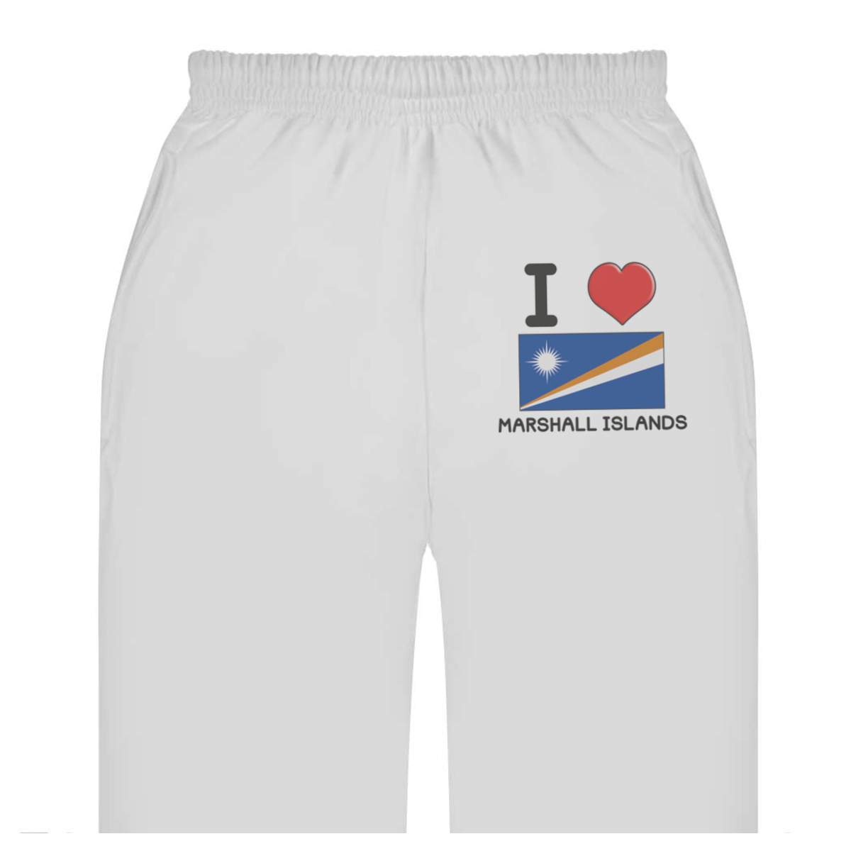 Jogginghose / Jogginghose "I Love Marshall Islands" für Erwachsene (JO033364) - Bild 6 von 15