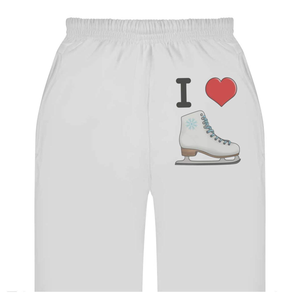 'I Love Ice Skating' Adult Sweatpants / Joggers (JO034228)
