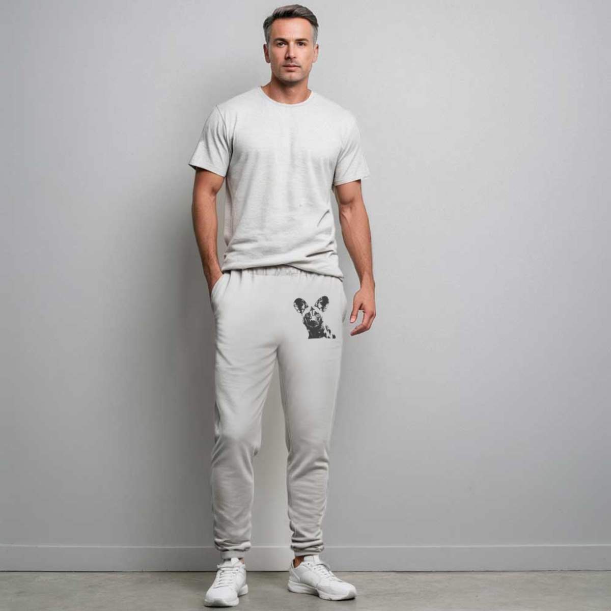 'African Wild dog' Adult Sweatpants / Joggers (JO042987)