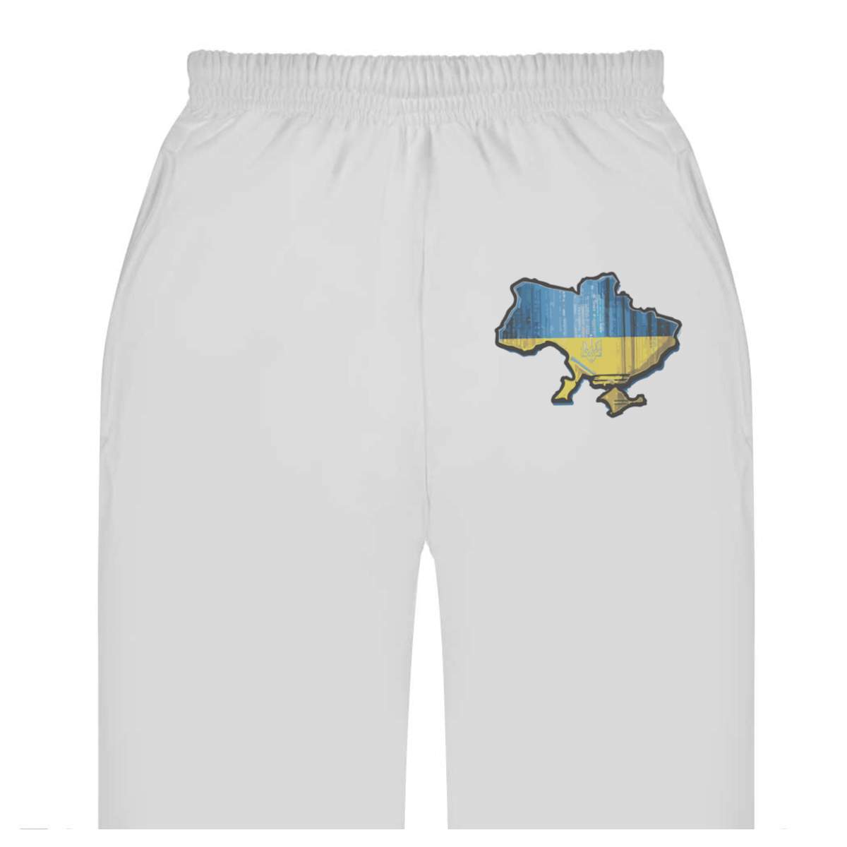 'Ukraine National Flag Map' Adult Sweatpants / Joggers (JO045307)