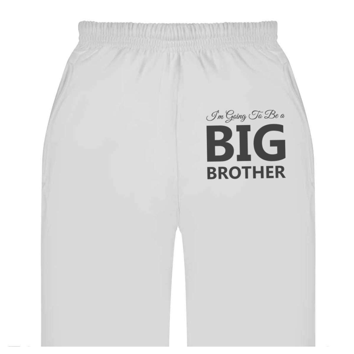 'Im Going To Be A BIG BROTHER' Adult Sweatpants / Joggers (JO050950)
