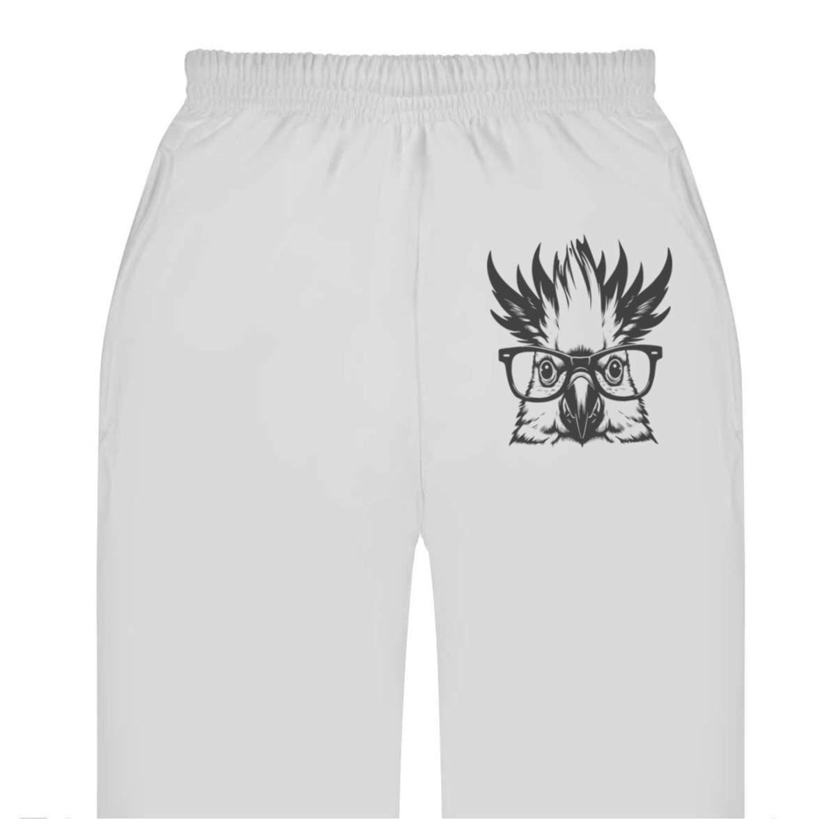 'Cockatoo Wearing Glasses' Adult Sweatpants / Joggers (JO053128)
