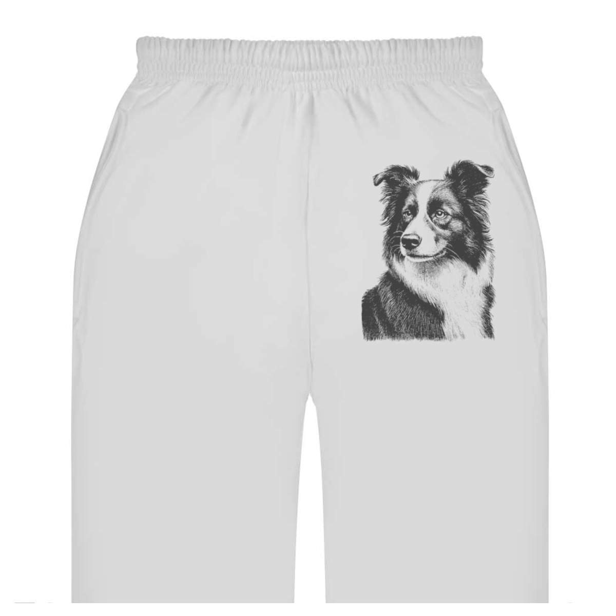 'Border Collie Portrait' Adult Sweatpants / Joggers (JO053497)