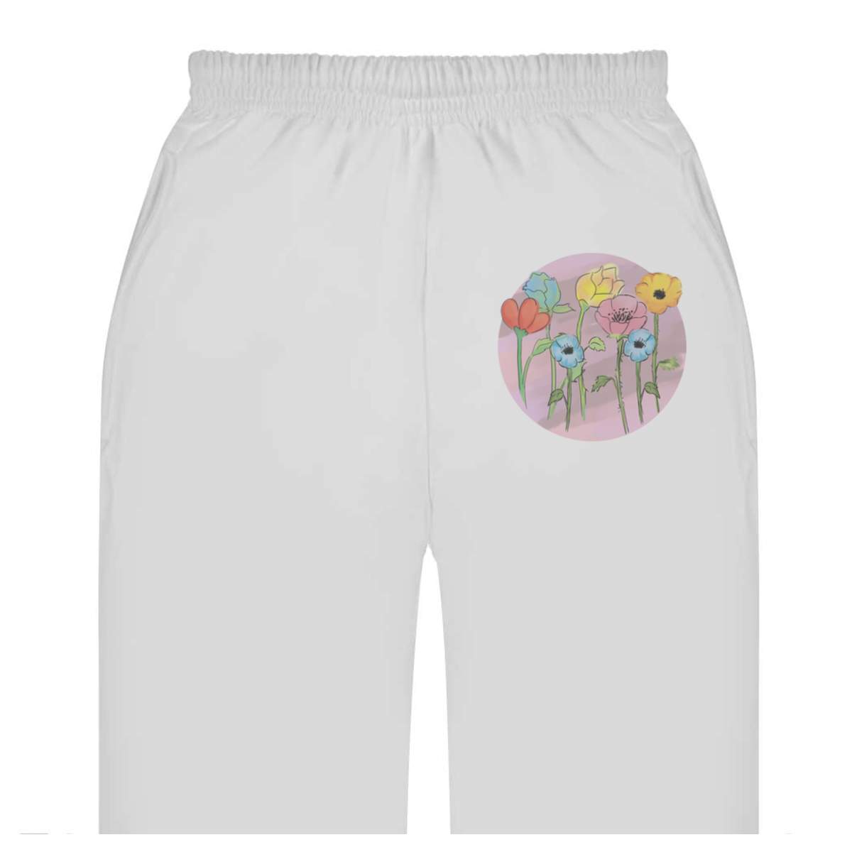 'Selection Of Wildflowers' Adult Sweatpants / Joggers (JO053900)