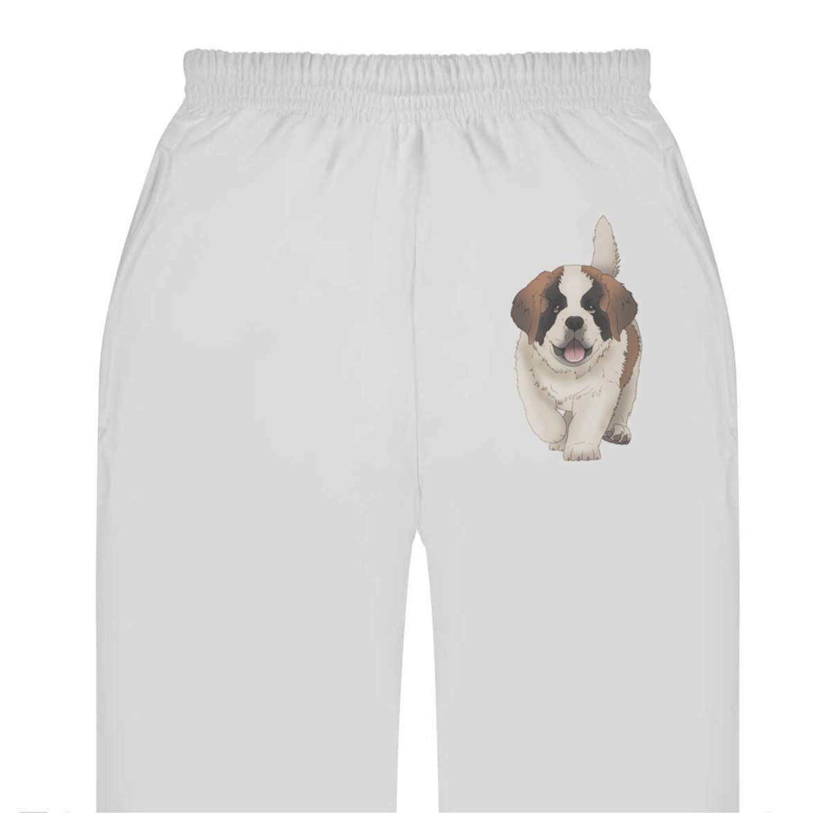 'St Bernard Puppy Dog' Adult Sweatpants / Joggers (JO054779)