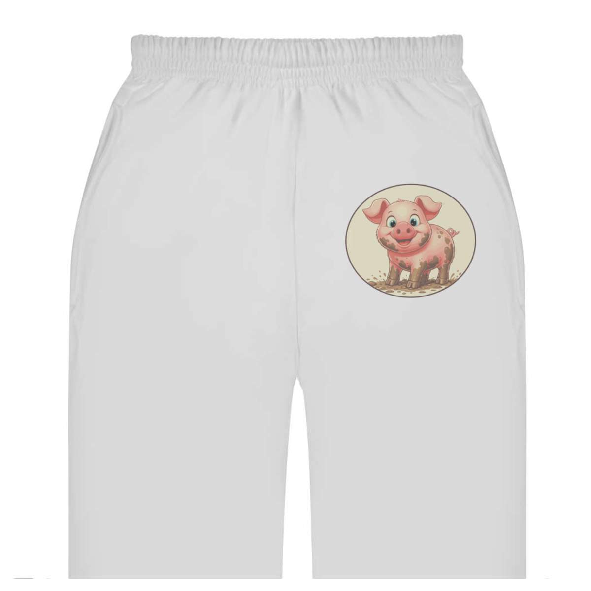 'Cute Muddy Pig' Adult Sweatpants / Joggers (JO054832)