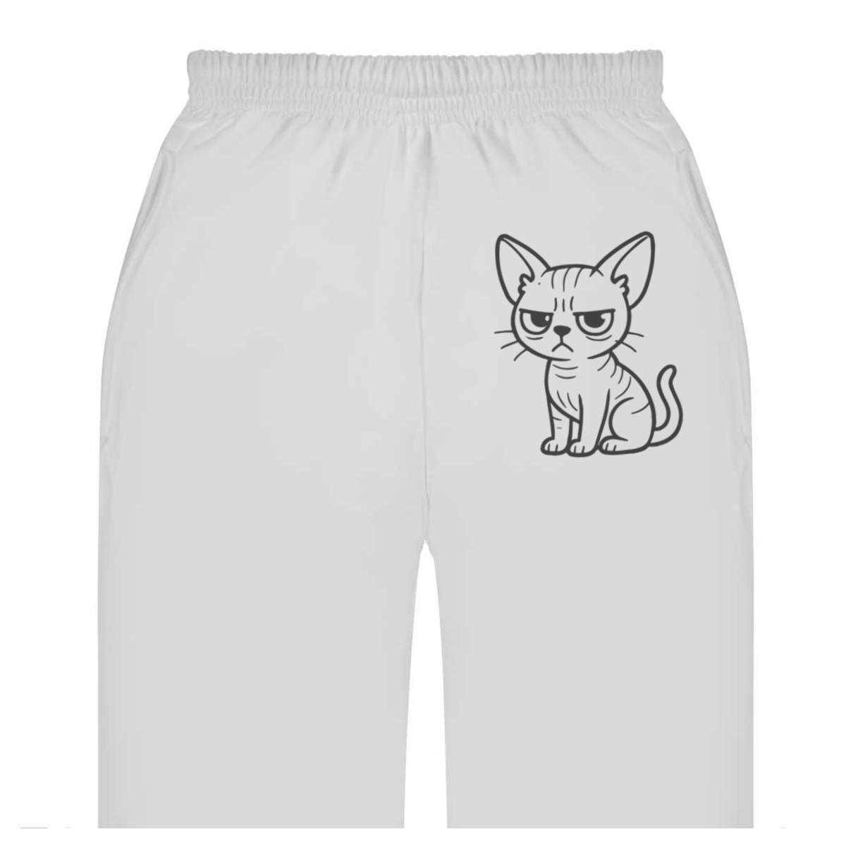 'Upset Feline Companion' Adult Sweatpants / Joggers (JO056400)