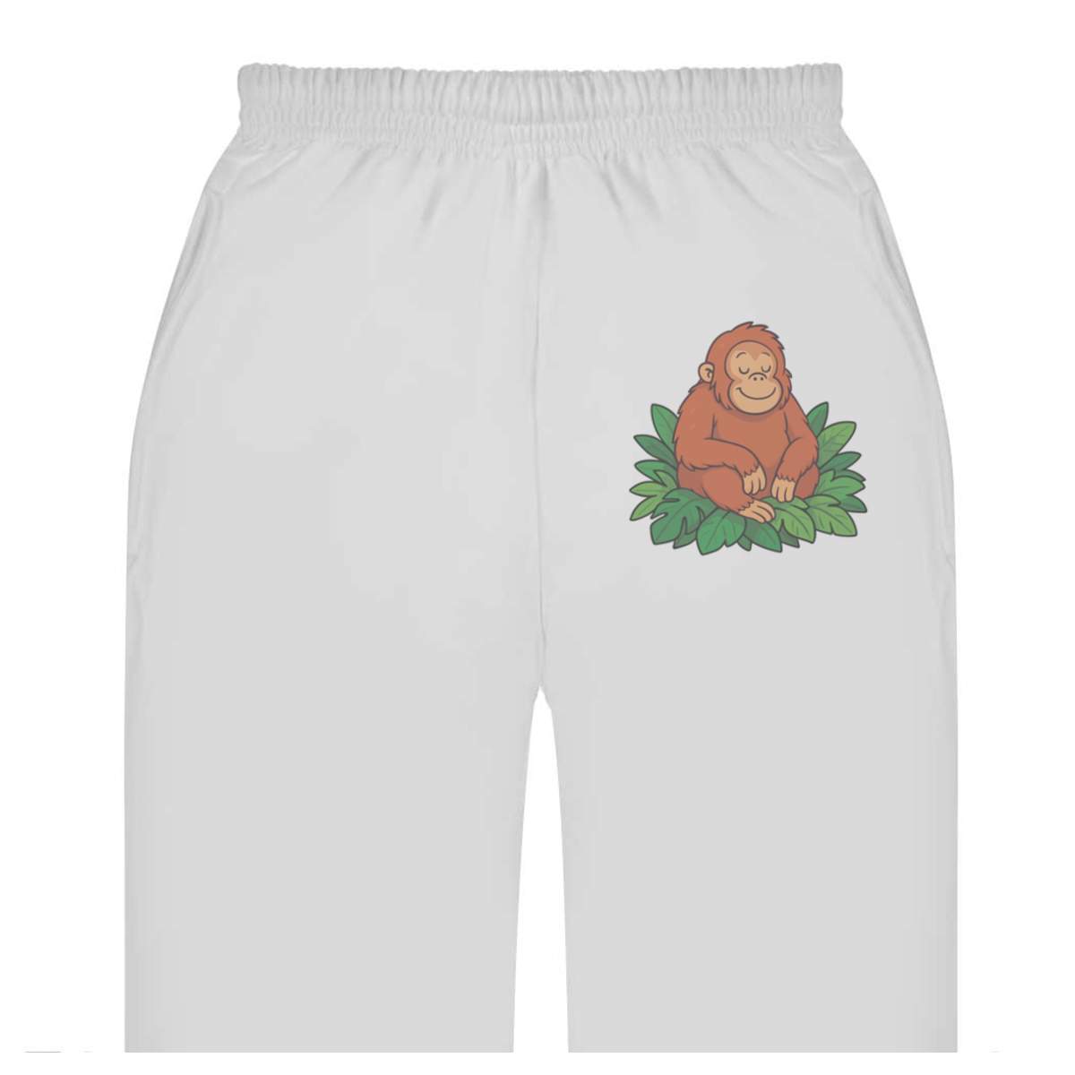 'Relaxed Orangutan' Adult Sweatpants / Joggers (JO056993)