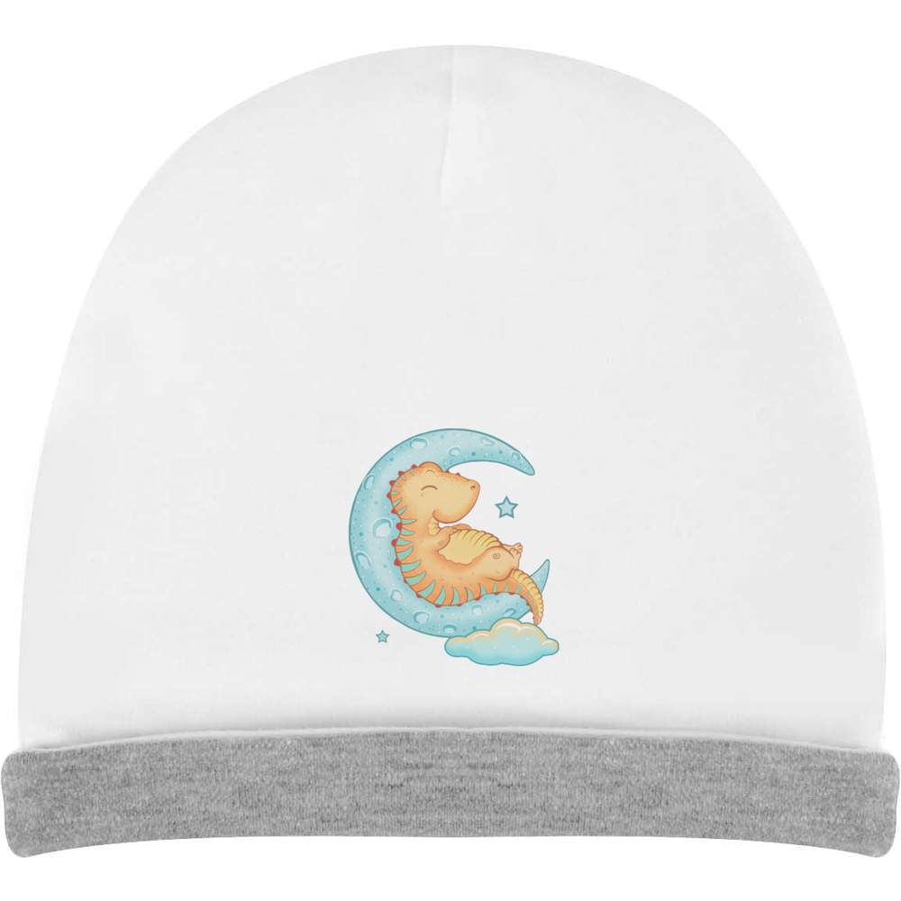 'Sleeping Dinosaur On Moon' Kids Slouch Hat (KH00025062)