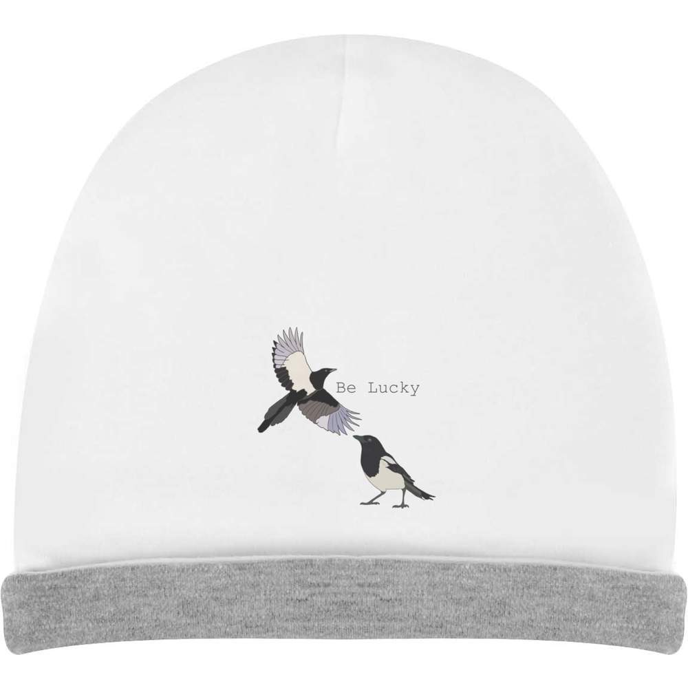 'Two Magpies Be Lucky ' Kids Slouch Hat (KH00031378)