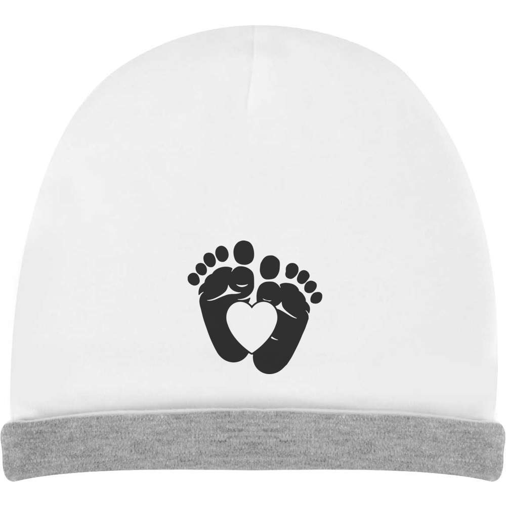 'Heart Baby Feet' Kids Slouch Hat (KH00036319)