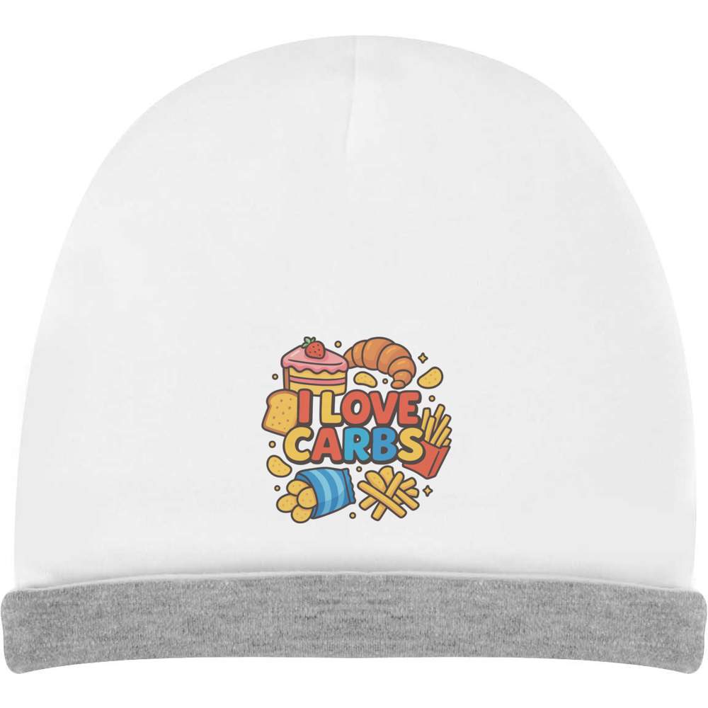 ' I Love Carbs Food Design' Kids Slouch Hat (KH00038866)
