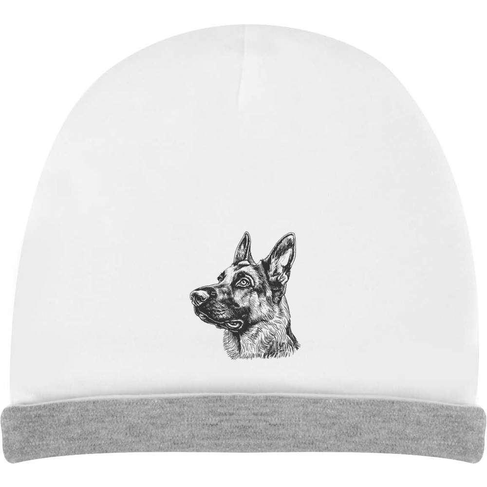 'German Shepherd Portrait' Kids Slouch Hat (KH00039108)
