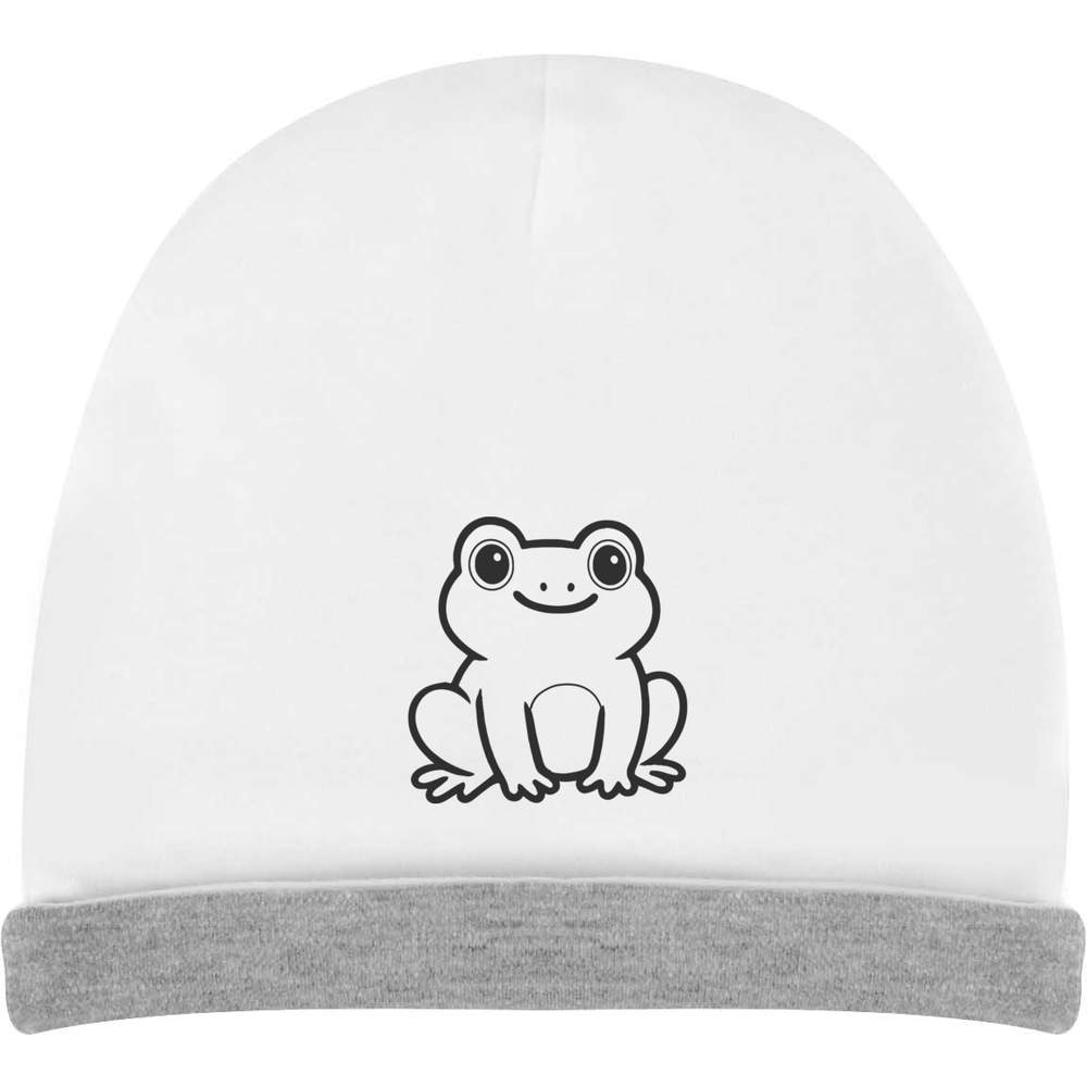 'Cute Sitting Frog' Kids Slouch Hat (KH00039918)