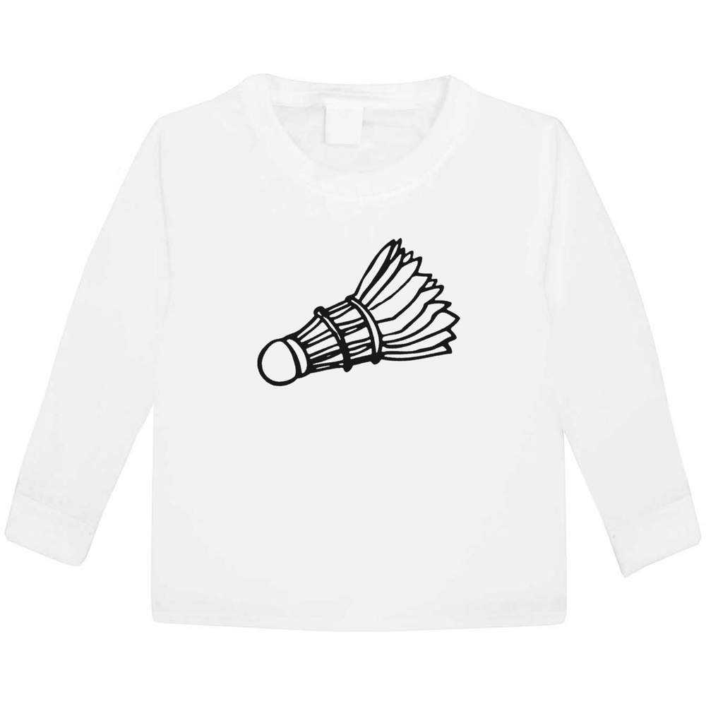 'Shuttlecock' Children's / Kid's Long Sleeve Cotton T-Shirts (KL007793)