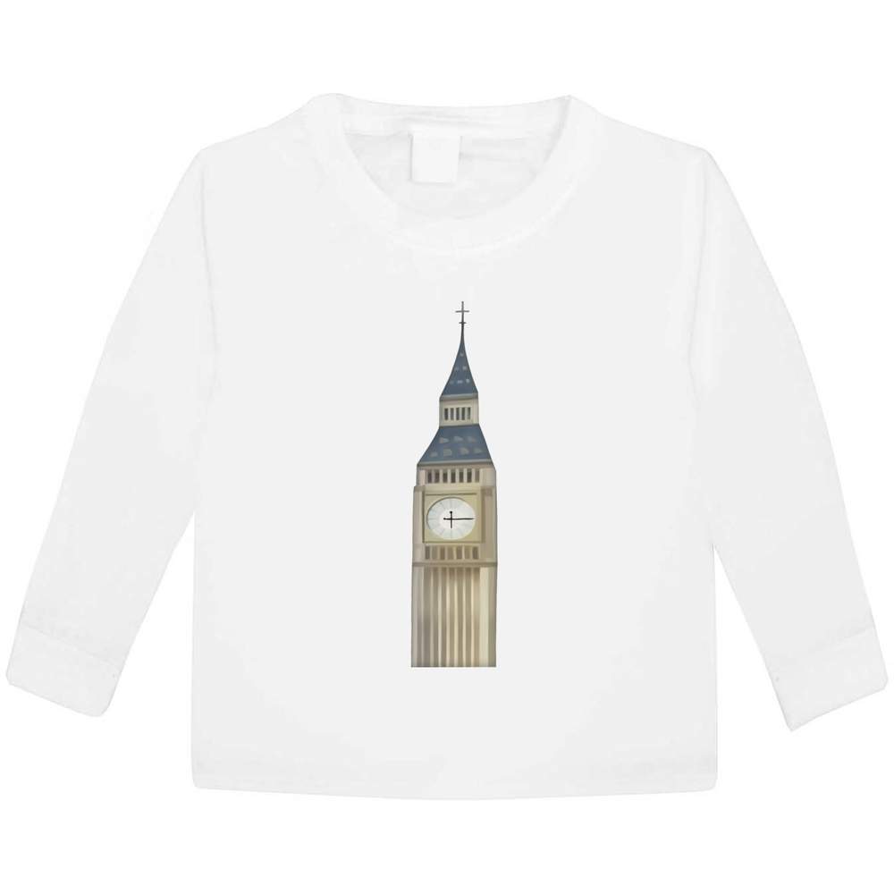 'Big Ben' Children's / Kid's Long Sleeve Cotton T-Shirts (KL023062)