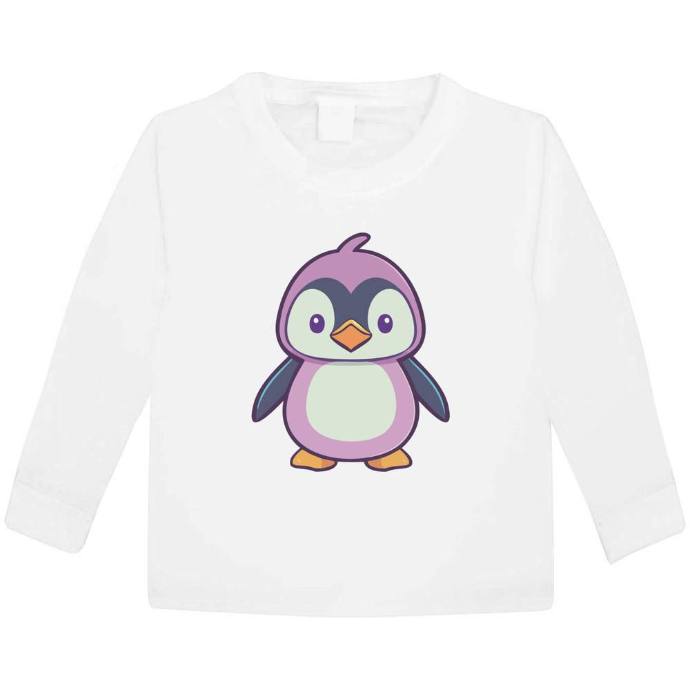 'Cute Penguin Kawaii Style' Kid's Long Sleeve T-Shirts (KL045316)
