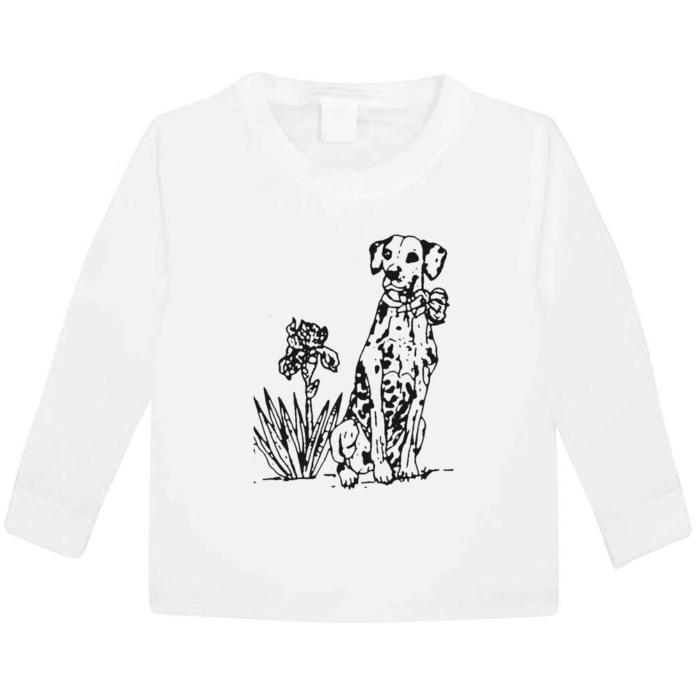 'dalmation ' Children's / Kid's Long Sleeve Cotton T-Shirts (KL052162)