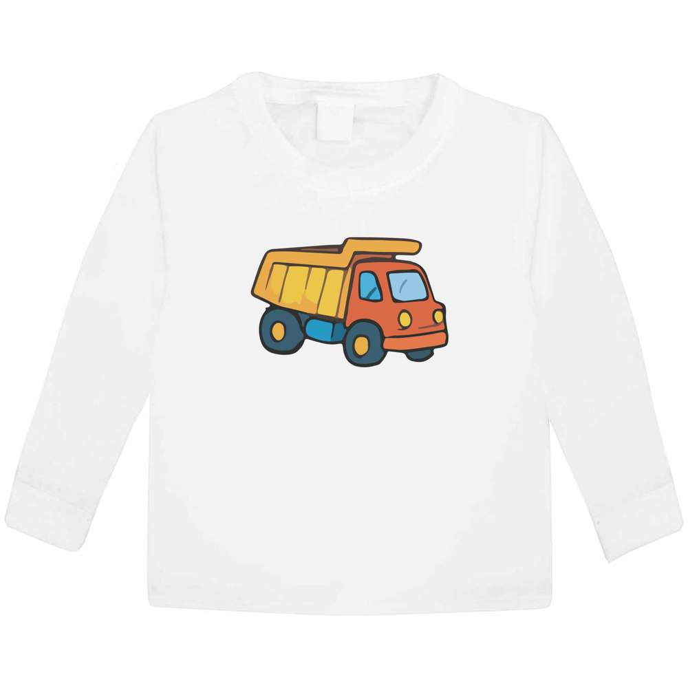 'Dump Truck Toy' Children's / Kid's Long Sleeve Cotton T-Shirts (KL054916)
