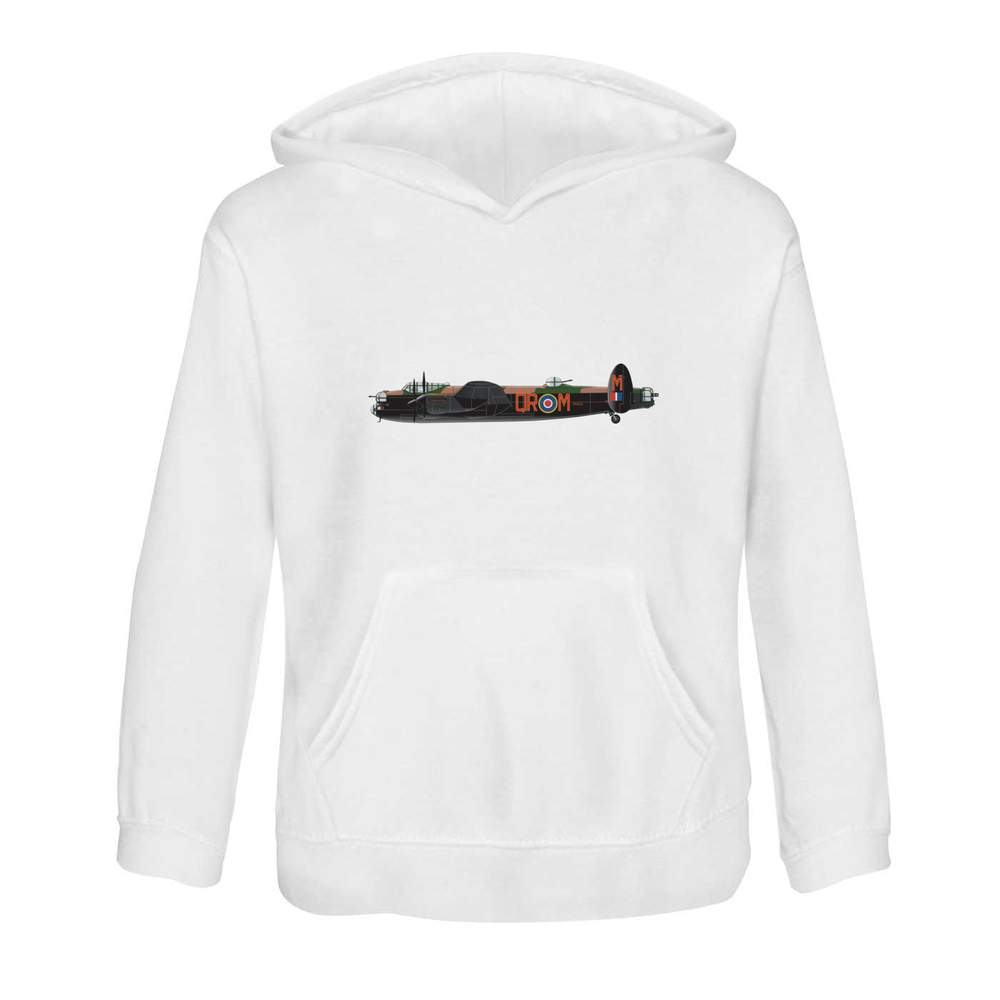 'Avro Lancaster Bomber' Children's Hoodie / Hooded Sweater 12-13 Years (KO00028628)