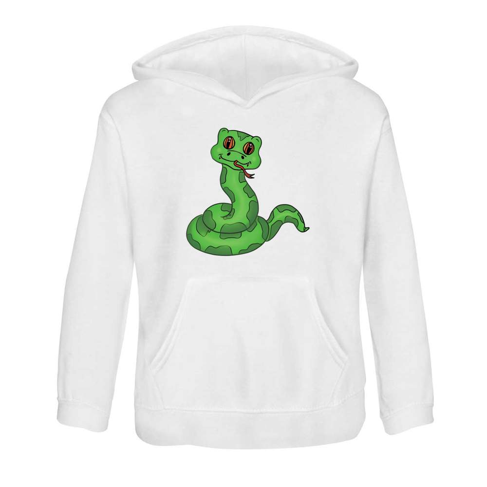 'Cute Snake' Children's Hoodie / Hooded Sweater (KO040476) - Picture 13 of 15