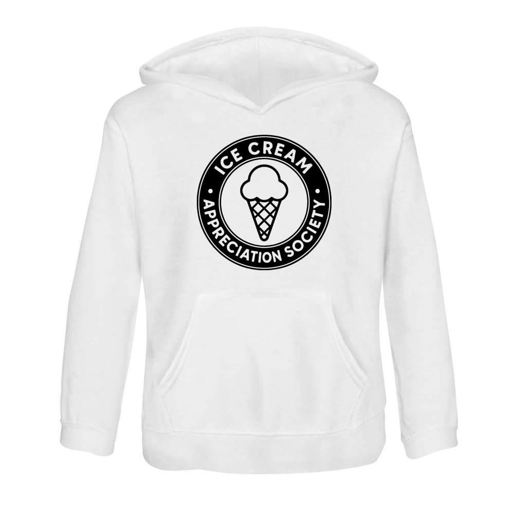 "Ice Cream Appreciation Society" Kinder Hoodie / Kapuzenpullover (KO055191) - Bild 13 von 15