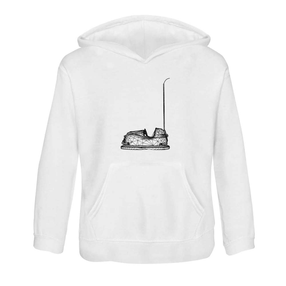 'Dodgem Car Side' Children's Hoodie / Hooded Sweater (KO013307)