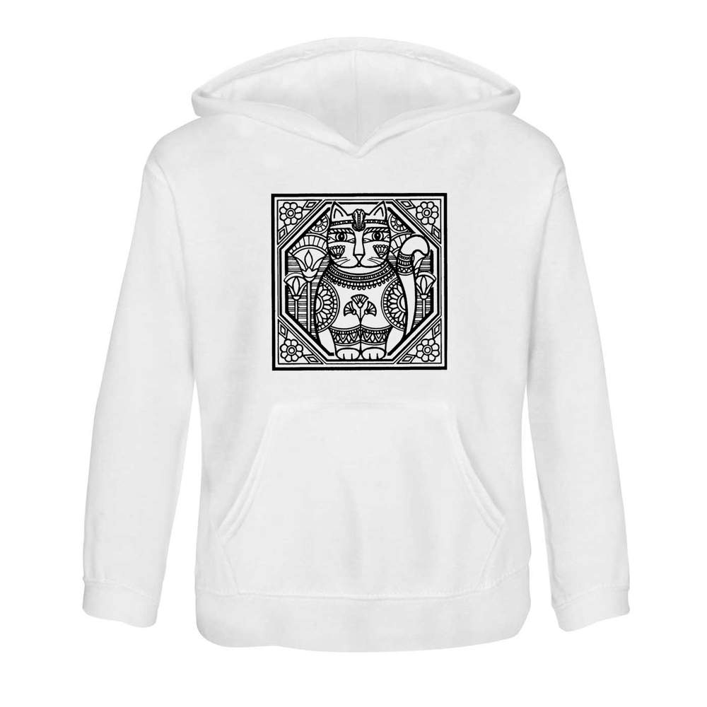 'Egyptian Cat' Children's Hoodie / Hooded Sweater (KO018205)