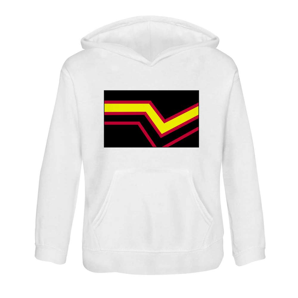 'Rubber Pride Flag' Children's Hoodie / Hooded Sweater (KO023552)