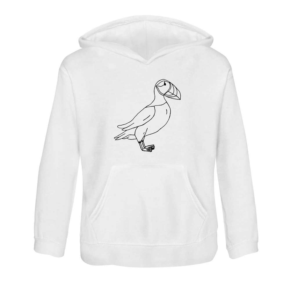 'Puffin' Children's Hoodie / Hooded Sweater (KO024541)