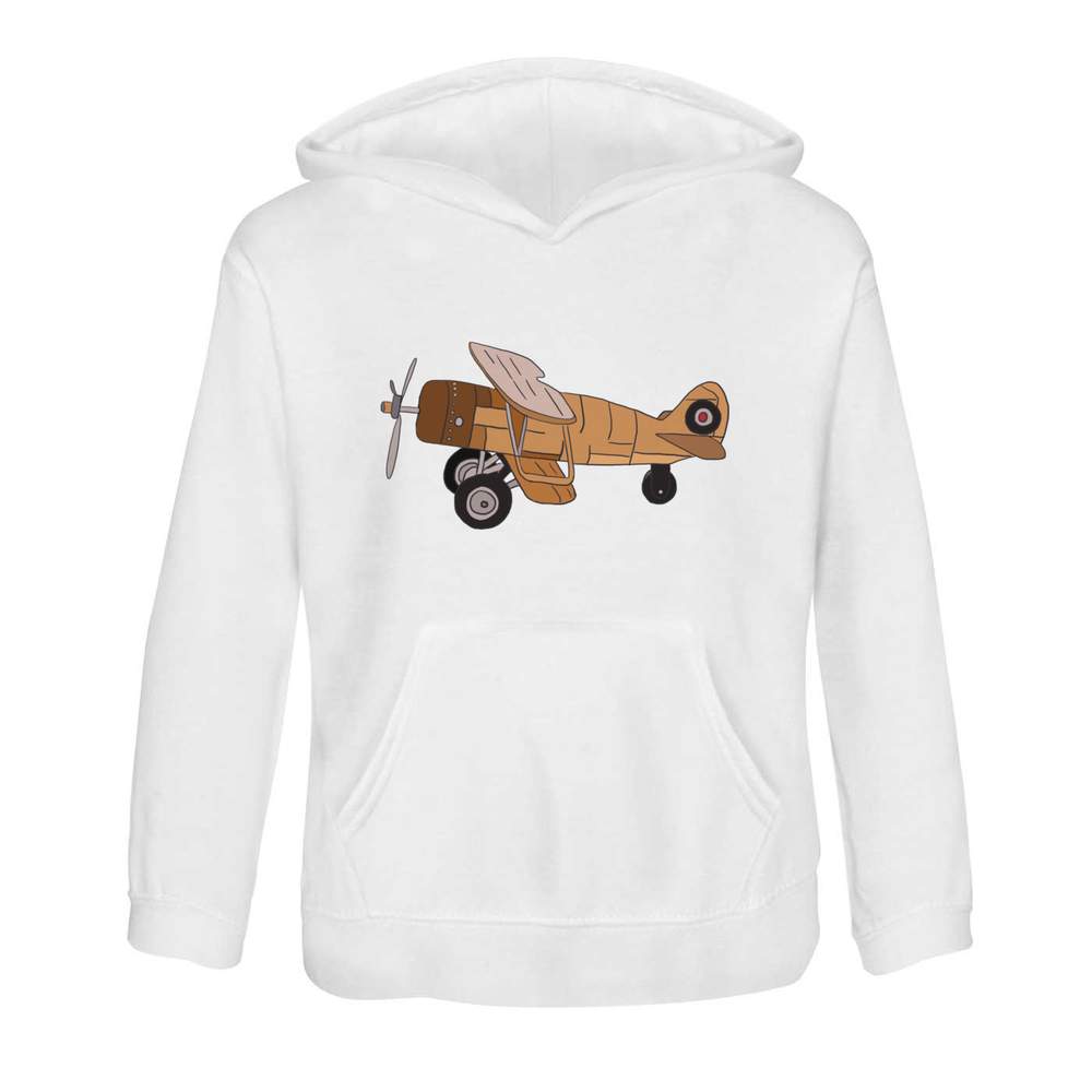 'Old Style Plane' Children's Hoodie / Hooded Sweater (KO025943)