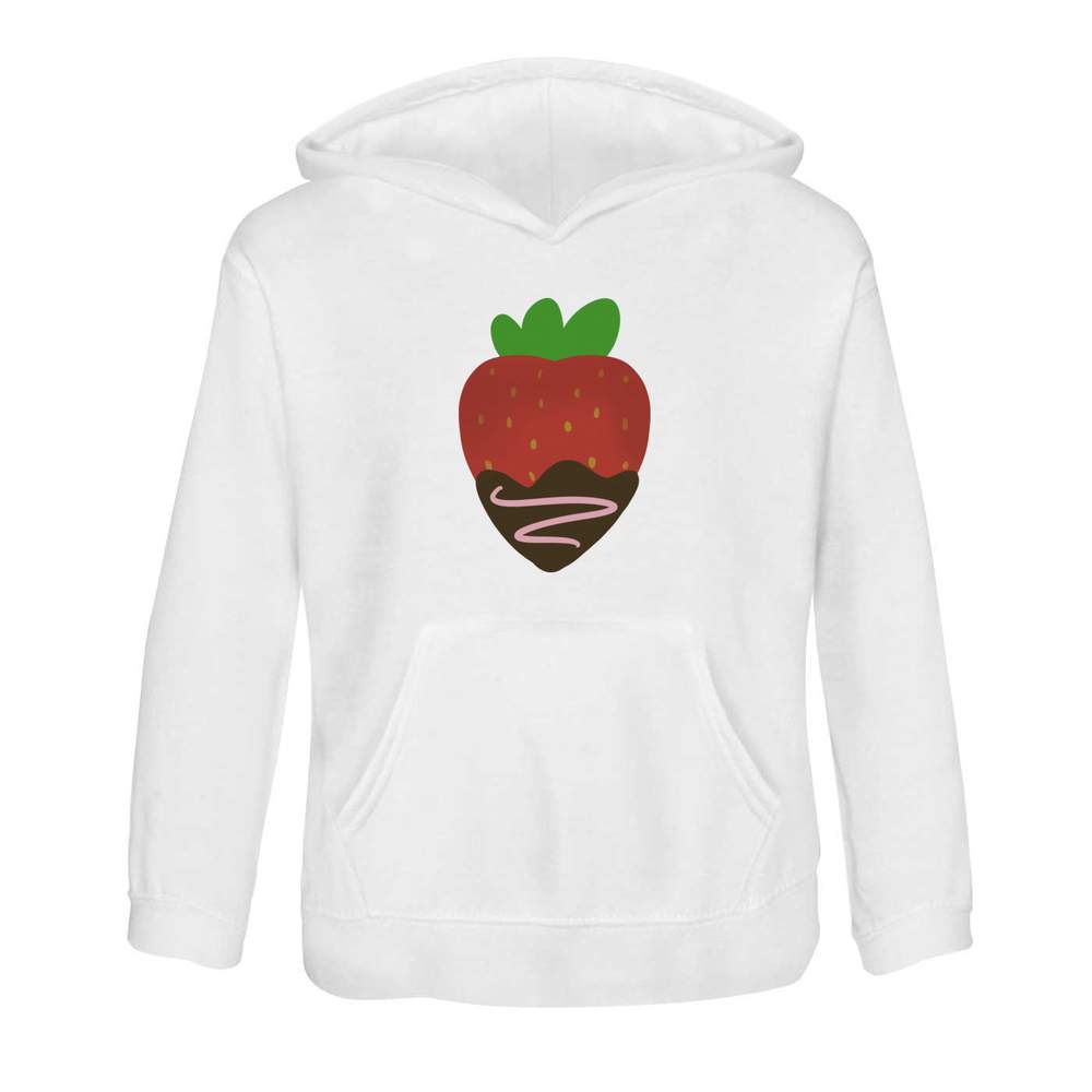 'Chocolate Strawberry' Children's Hoodie / Hooded Sweater (KO029606)