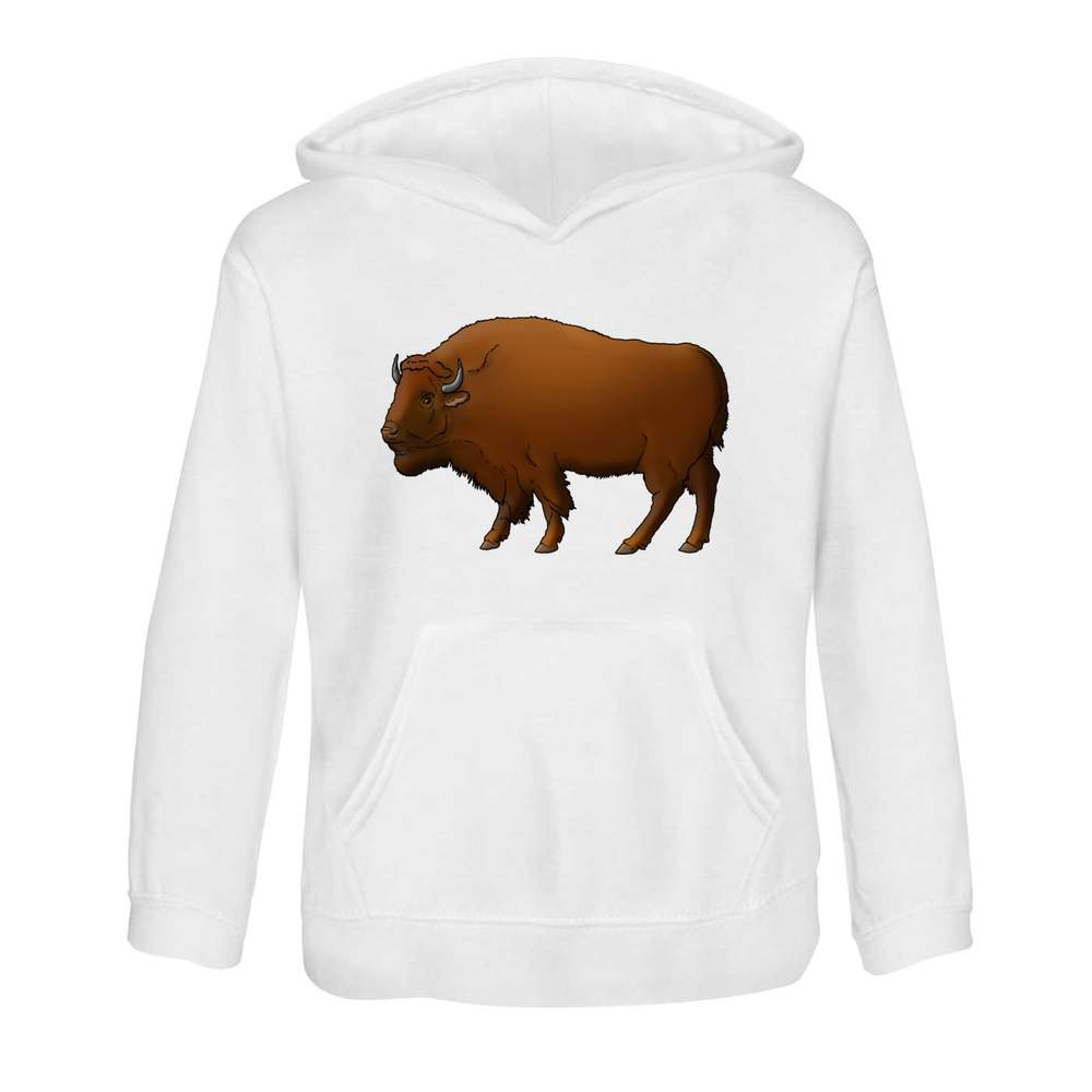 'American Bison' Children's Hoodie / Hooded Sweater (KO029675)