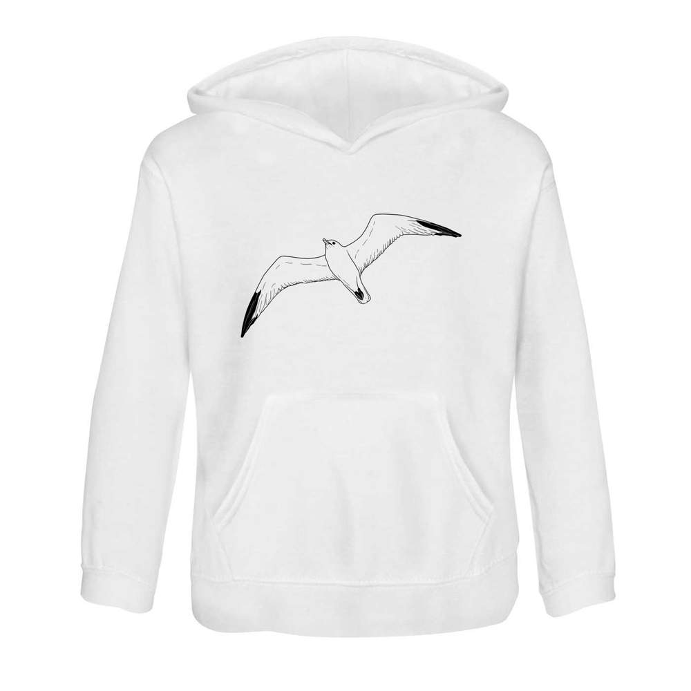 'Seagull' Children's Hoodie / Hooded Sweater (KO030597)