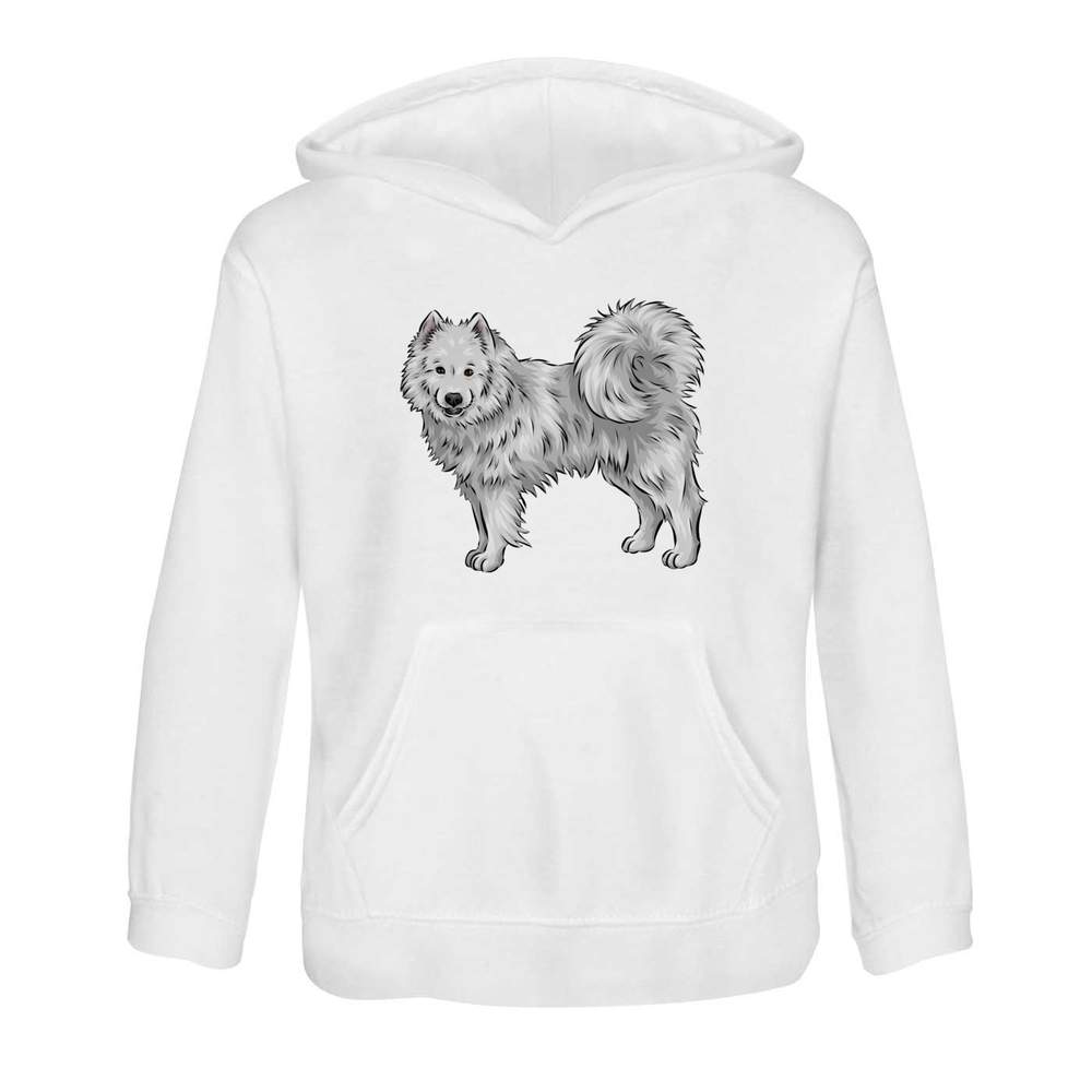 'Samoyed' Children's Hoodie / Hooded Sweater (KO031619)