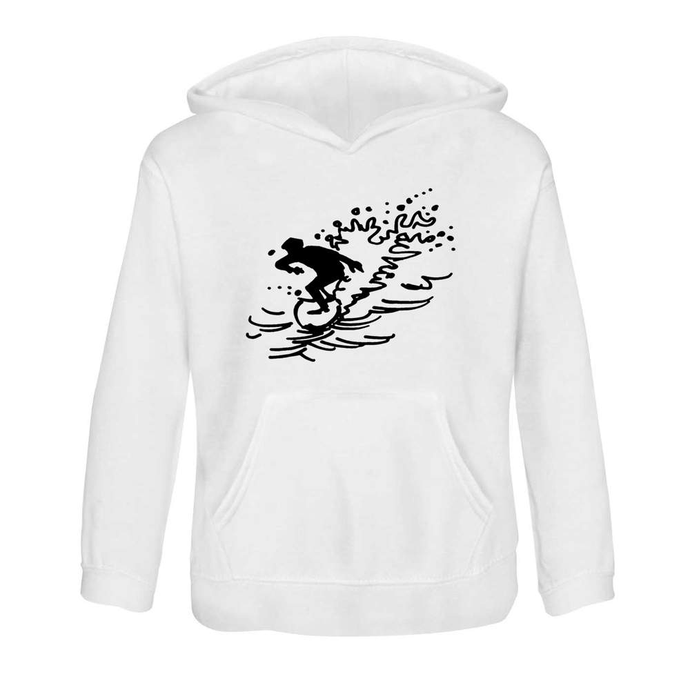 'Surfing' Children's Hoodie / Hooded Sweater (KO035040)