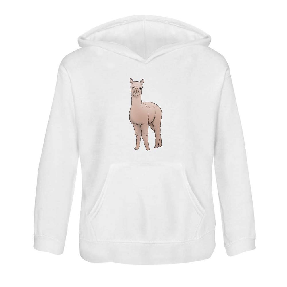 'Alpaca' Children's Hoodie / Hooded Sweater (KO035312)