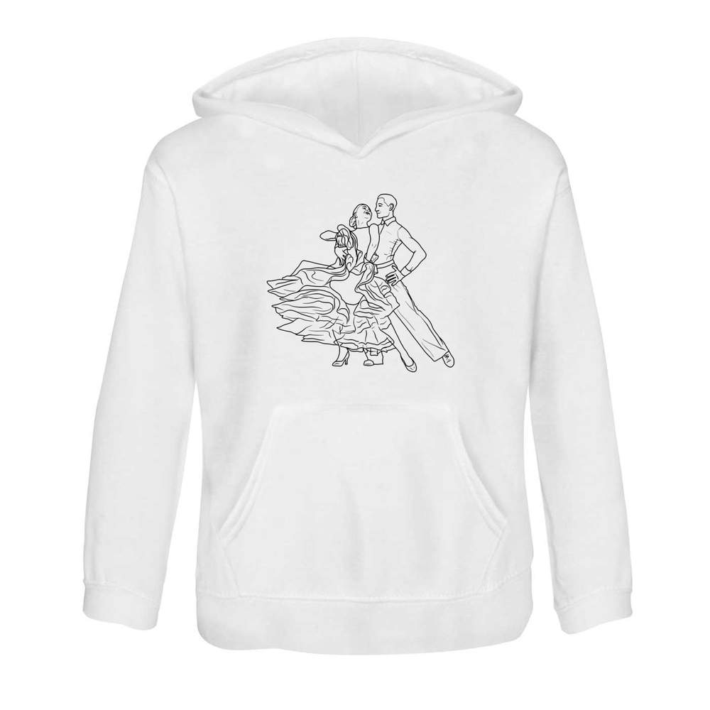 'Salsa Dancers' Children's Hoodie / Hooded Sweater (KO035371)