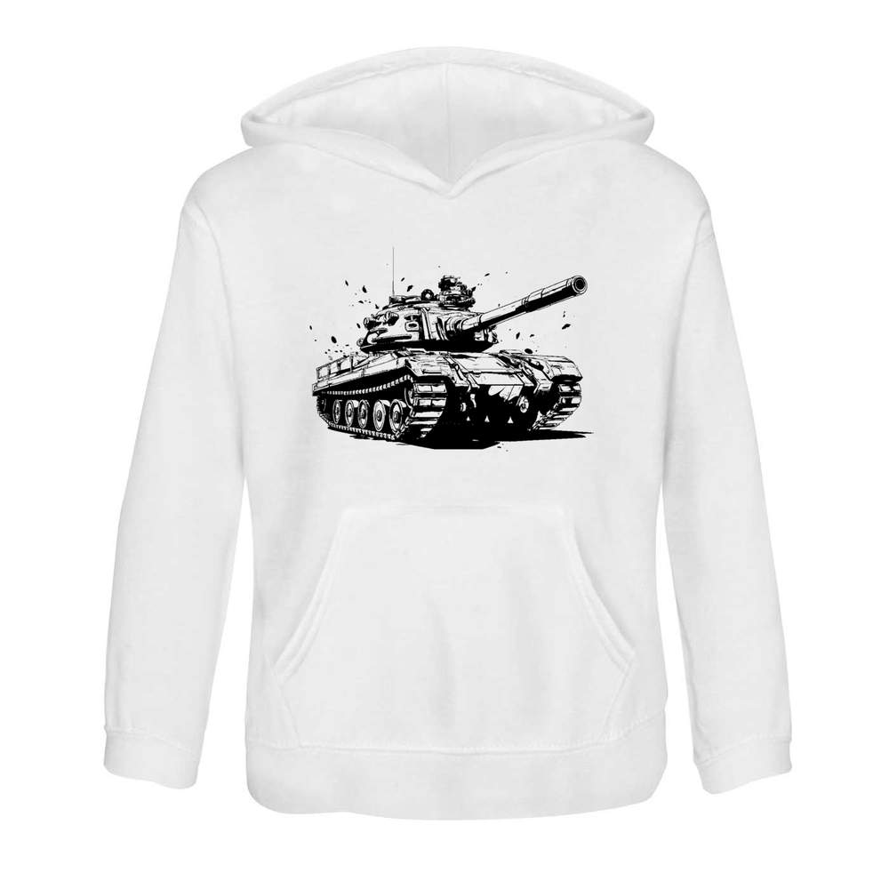 'Army tank' Children's Hoodie / Hooded Sweater (KO040017)