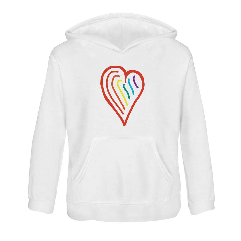 'Heart of pride' Children's Hoodie / Hooded Sweater (KO040558)