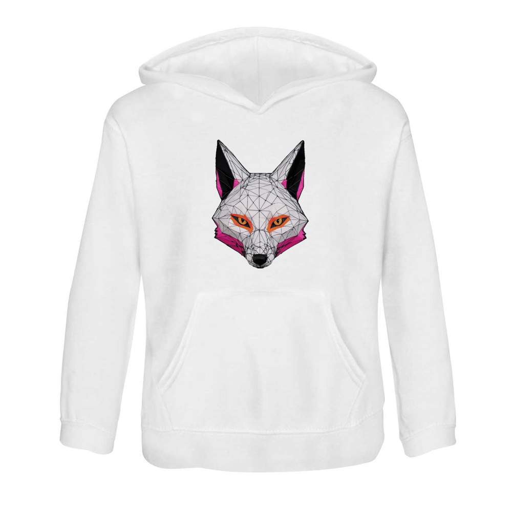 'Cyber Fox' Children's Hoodie / Hooded Sweater (KO046364)