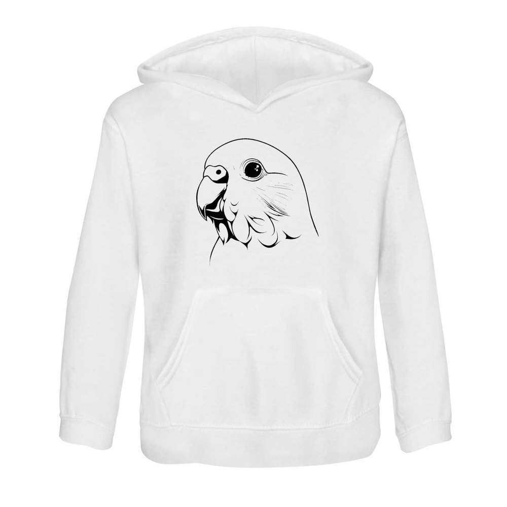 'Budgie Side View' Children's Hoodie / Hooded Sweater (KO048928)