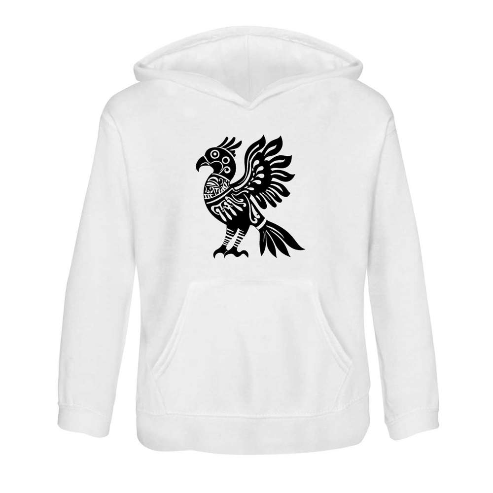 'Aztec Bird ' Children's Hoodie / Hooded Sweater (KO049493)