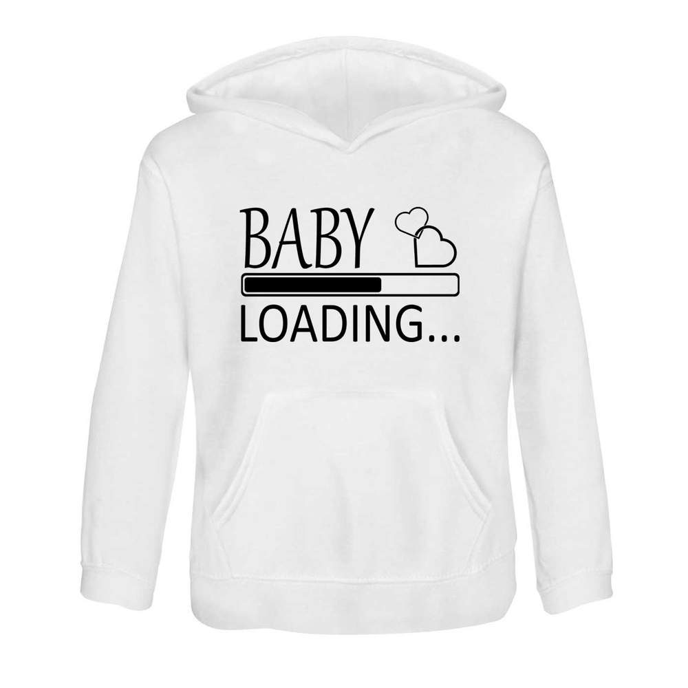 'Baby Loading' Children's Hoodie / Hooded Sweater (KO051042)