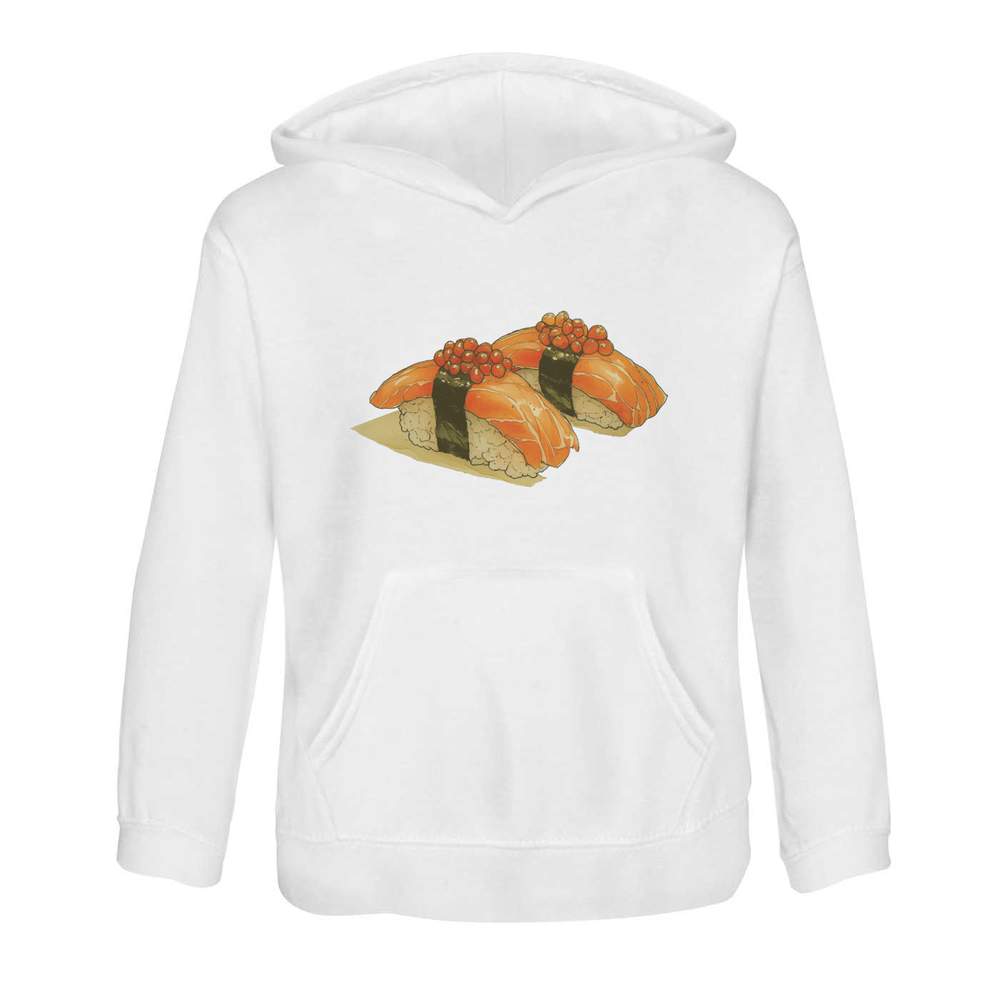 'Salmon Nigiri Topped with Ikura' Children's Hoodie / Hooded Sweater (KO053053)