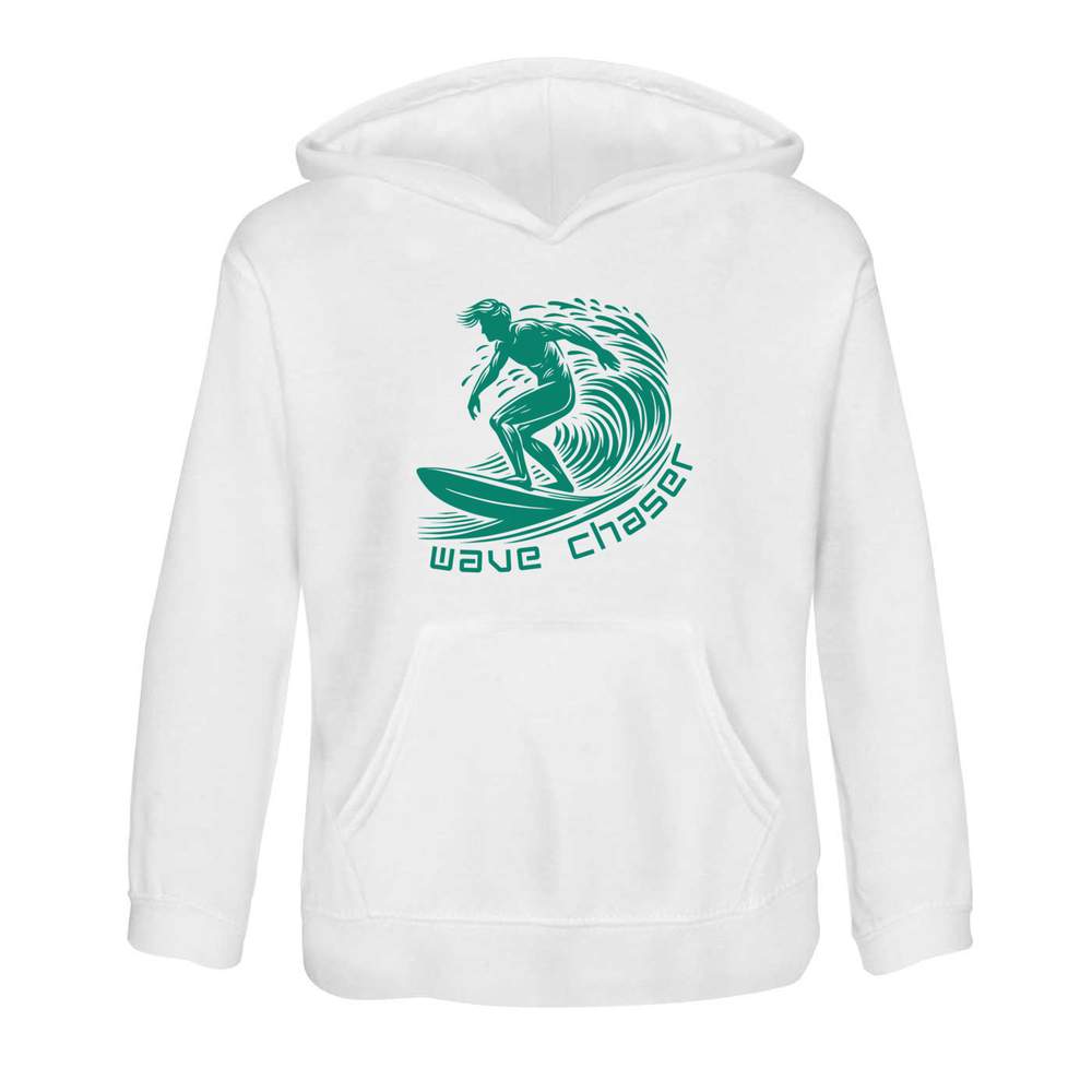 'Surfer Wave Chaser' Children's Hoodie / Hooded Sweater (KO053373)