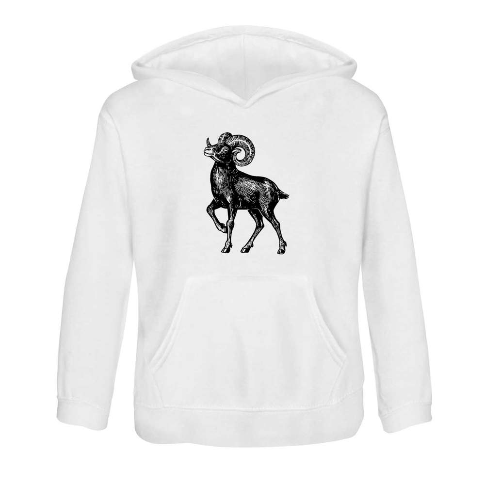 'Ram Standing Side View' Children's Hoodie / Hooded Sweater (KO054768)